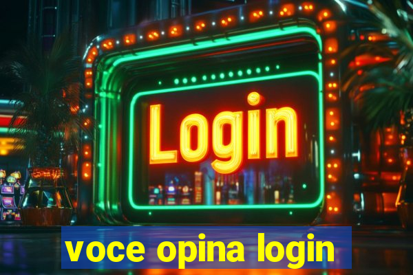 voce opina login